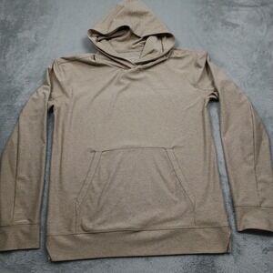 Outdoor Voices Sweater Mens Small Brown Pullover Hoodie Activewear Casual